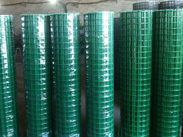 中国 ポリ塩化ビニールは塀1/2 &quot; X1/2」12.7mm*12.7mmx 1.65mmのための溶接された金網のパネルに塗りました サプライヤー